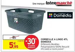 Intermarché Hyper Domedia corbeille à linge 47l offre