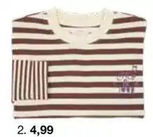 Zeeman Tee-shirt a manches lounges offre