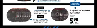 Lidl Disques A Tronconner Ou èbarber offre