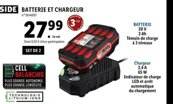 Lidl Batterie Et Chargeur offre