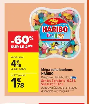 Méga Boite Bonbons Haribo