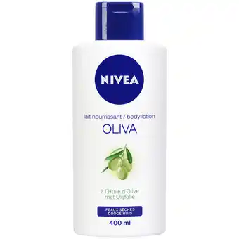 Action Lotion pour le corps nivea oliva offre