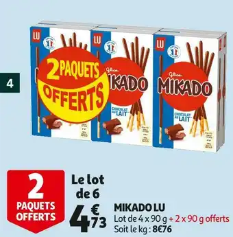 Auchan Lu mikado offre