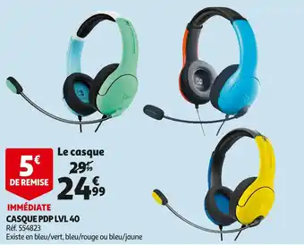 Casque pdp lvl 40