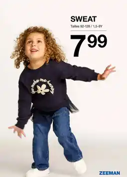 Zeeman Sweat offre