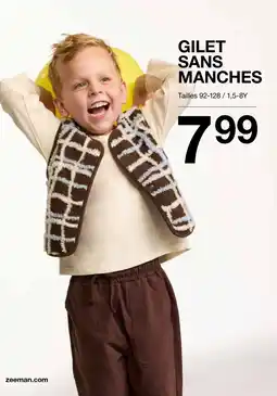 Zeeman Gilet sans manches offre
