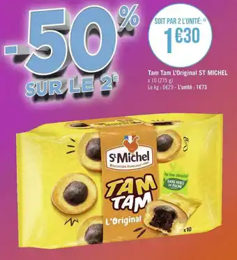 Géant Casino St michel tam tam l’original offre