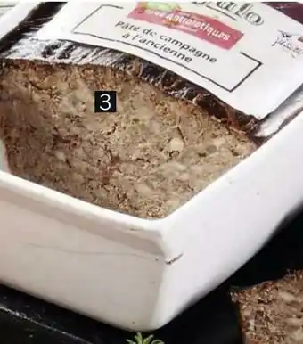 Géant Casino Le julo pâté de campagne ou pâté de foie offre