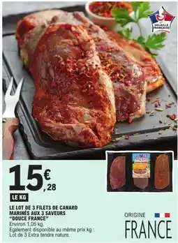 E.Leclerc Express Douce France Filets de canard offre