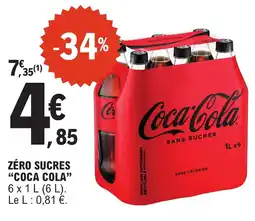 E.Leclerc Coca-Cola Zéro Sucres offre