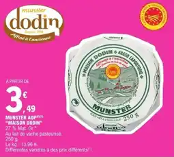 E.Leclerc Express Maison Dodin Munster AOP offre