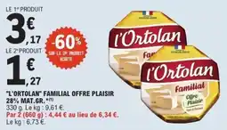 E.Leclerc Express l'Ortolan Familial offre