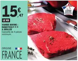 E.Leclerc Viande Bovine Rumsteck offre