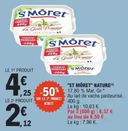 E.Leclerc Express ST MÔRET NATURE offre