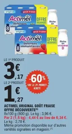 E.Leclerc Express Actimel offre