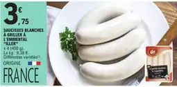 E.Leclerc ILLER Saucisses blanches offre