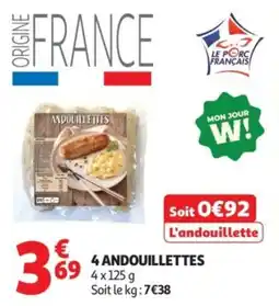 Auchan ANDOUILLETTES offre