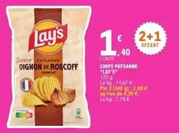 E.Leclerc Express Lay's Chips Paysanne offre