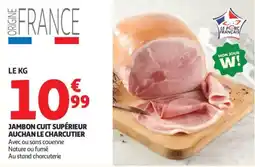 Auchan AUCHAN LE CHARCUTIER JAMBON CUIT SUPÉRIEUR offre