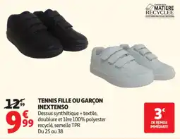 Auchan INEXTENSO TENNIS FILLE OU GARÇON offre