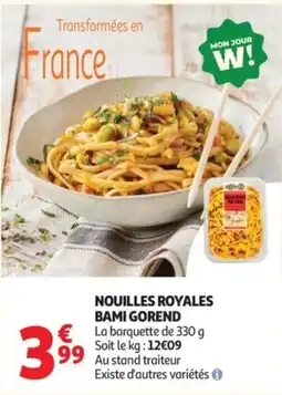 Auchan BAMI GOREND NOUILLES ROYALES offre