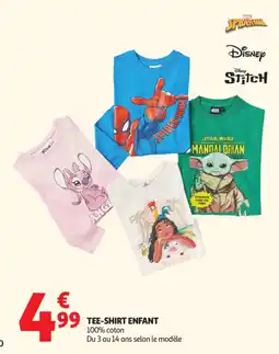 Auchan TEE-SHIRT ENFANT offre