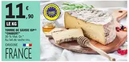 E.Leclerc Chabert Tomme de Savoie IGP offre