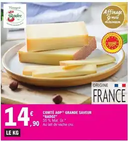 E.Leclerc Badoz Comté AOP offre