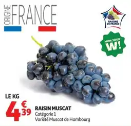 Auchan RAISIN MUSCAT offre