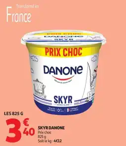 Auchan DANONE SKYR offre