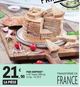 E.Leclerc PAIN SURPRISE offre