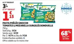 Auchan Bonduelle Pasta Poêlée Gnocchi offre