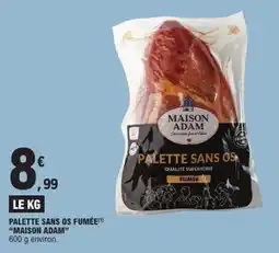 E.Leclerc MAISON ADAM PALETTE SANS OS offre