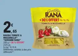 E.Leclerc Giovanni Rana Ravioli offre