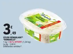 E.Leclerc Bonduelle Céleri Rémoulade offre