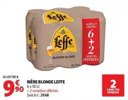 Auchan Leffe Bière blonde offre