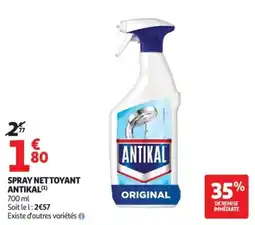 Auchan ANTIKAL SPRAY NETTOYANT offre