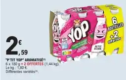 E.Leclerc YOP P'TIT YOP offre