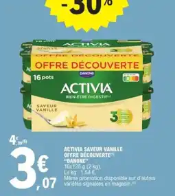 E.Leclerc ACTIVIA offre