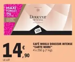 E.Leclerc CARTE NOIRE CAFÉ MOULU offre