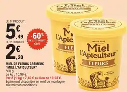 E.Leclerc Miel l'Apiculteur offre