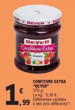E.Leclerc BEYER Confiture Extra offre