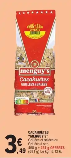 E.Leclerc menguy's Cacahuètes offre