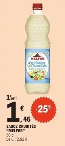 E.Leclerc MELFOR Sauce Crudités offre
