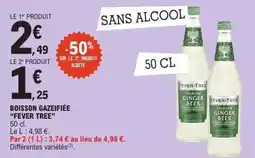 E.Leclerc FEVER-TREE BOISSON GAZEIFIEE offre