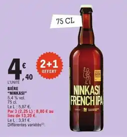 E.Leclerc NINKASI French IPA offre
