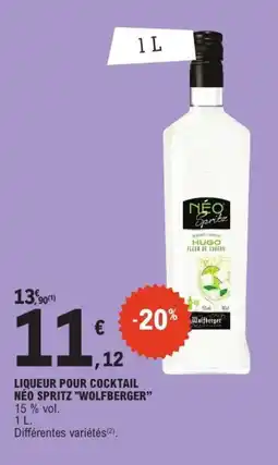 E.Leclerc NÉO Spritz HUGO FLEUR DE SUDERU offre