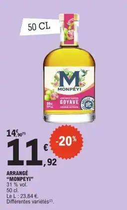 E.Leclerc MONPEYI ARRANGÉ offre