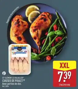 ALDI ST-CLÉMENT LE VOLAILLER CUISSES DE POULET offre