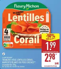 ALDI Fleury Michon Lentilles Corail offre